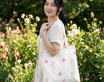 Leuke draagtas met karakterillustratie | Leuk ontwerp all-overprint