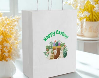 Paashaas design papieren cadeauzakje