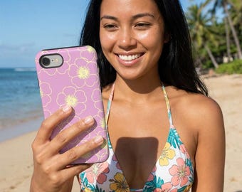 Beschermend telefoonhoesje Summer Island Girl Vibes