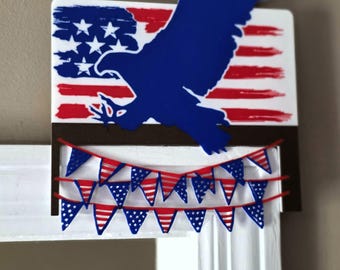 Patriotic Door Corner Frames