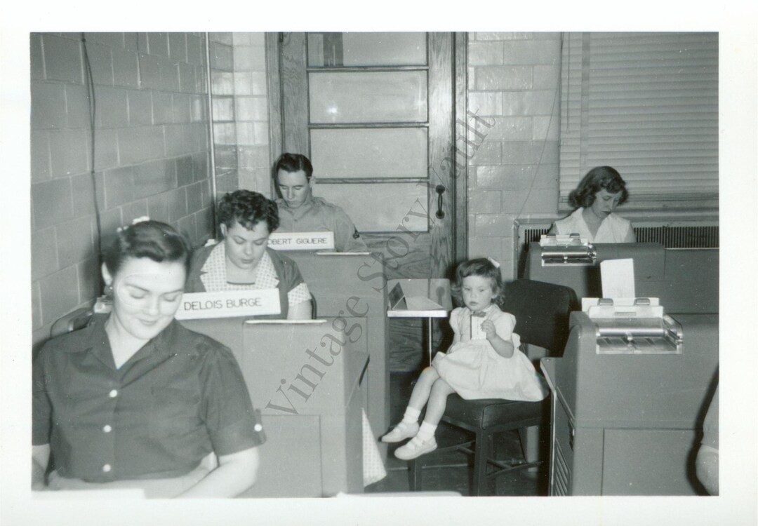 Bring Your Child to Work Day Vintage Photo (digital Download) - Etsy