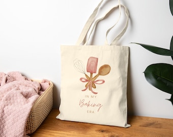 Bolsa de mano "In My Baking Era" / Bolsa de mano para amantes de la repostería
