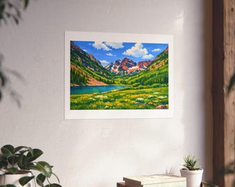 Maroon Bells Reflection | Aspen Colorado Fine Art Print