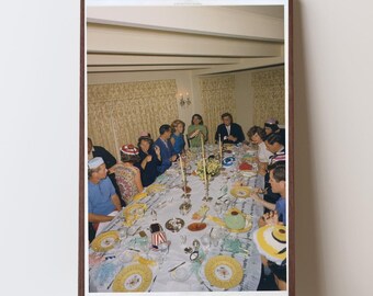 Historic Family Photography Print – 1960s American Life