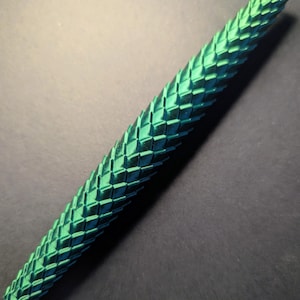 3D Printed Dragon Scale Pen, Fantasy Writing Tool, Refillable Gift, Matching Bookmark