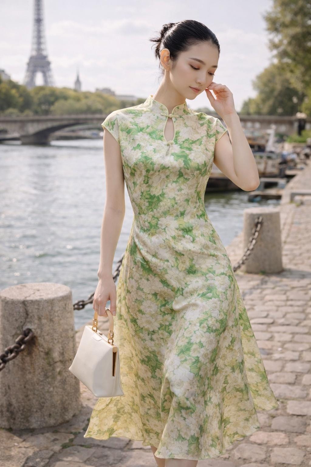Green Japanese Dress - Etsy