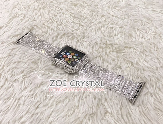 bedazzled apple watch case