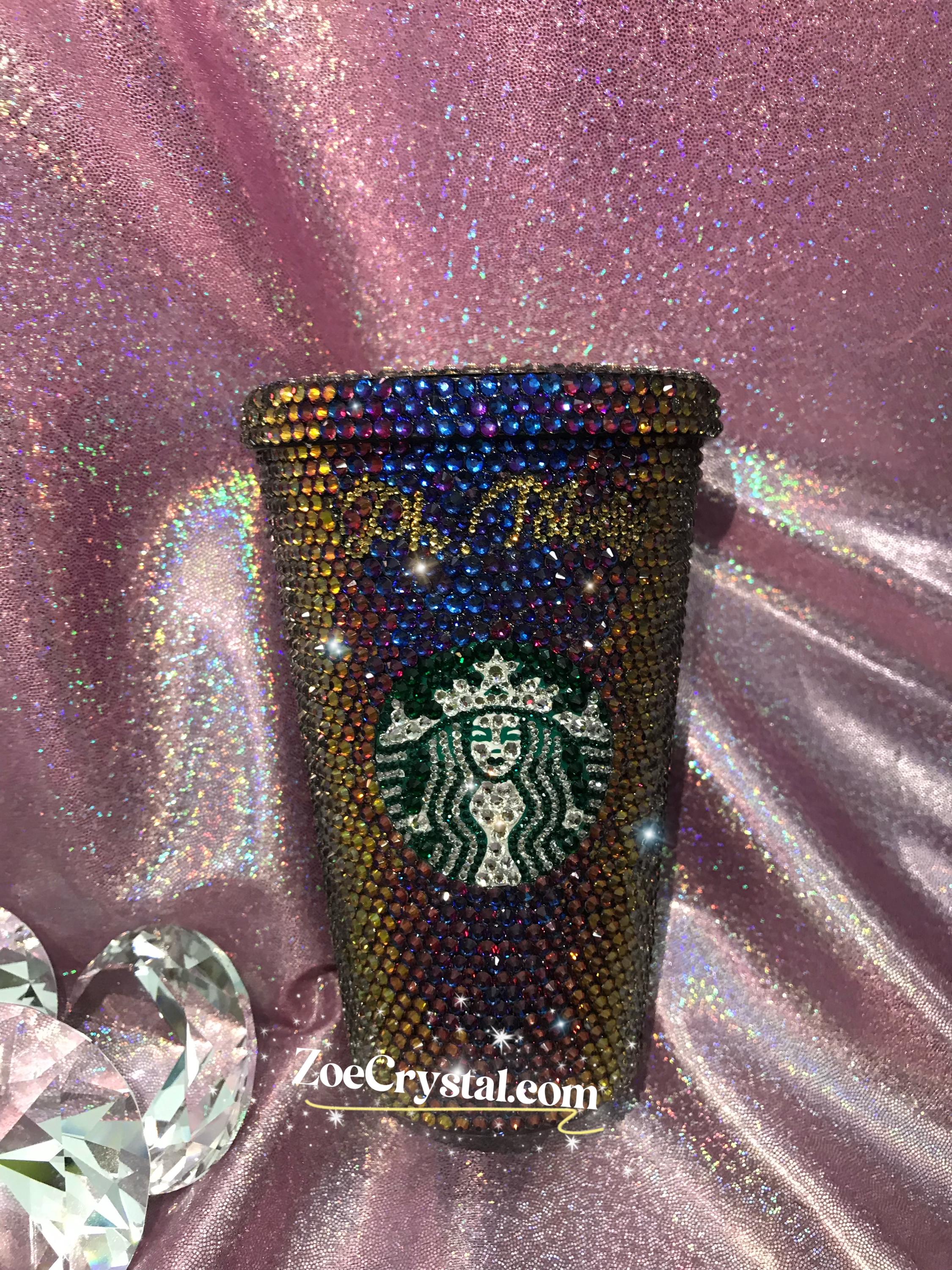SALES STARBUCKS Coffee Cold Cup / Mug / Tumbler W Swarovski Crystal / rhinestone Diamond Bejeweled Shane Dawson Ryland Adams Trisha Paytas - Etsy  Israel