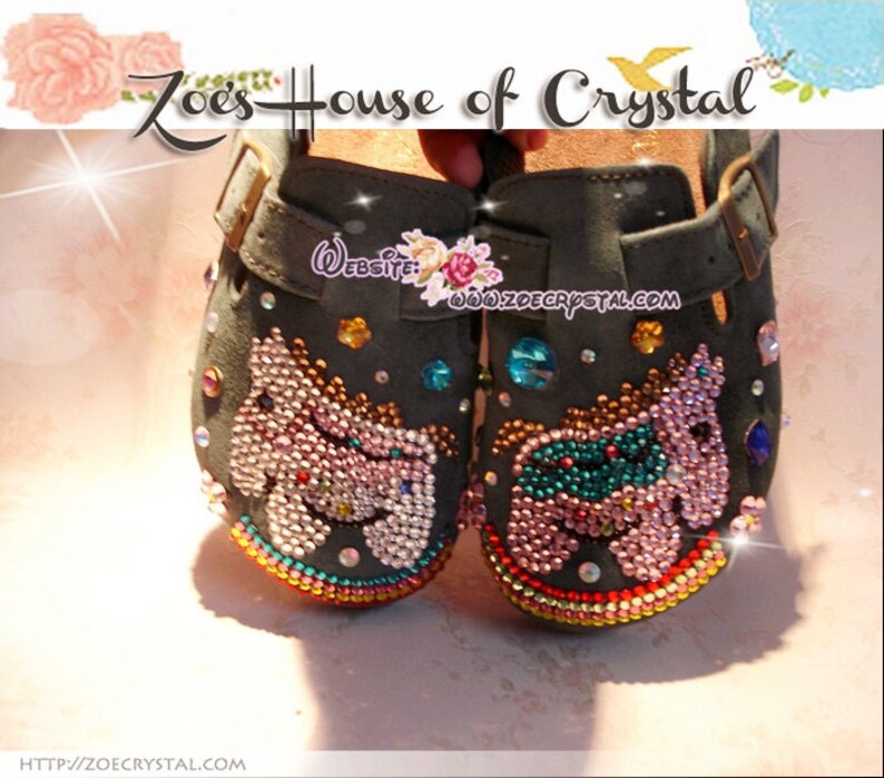 Shiny Clogs Super Cute Shiny Casual Style Bling and Sparkly Clogs / Sandals With ...