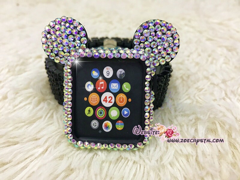 bedazzled apple watch case