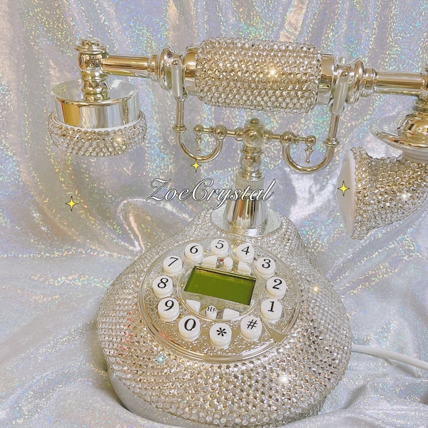 CLASSIC Bling and Sparkly PHONE to ensure a good mood when making / receiving a call