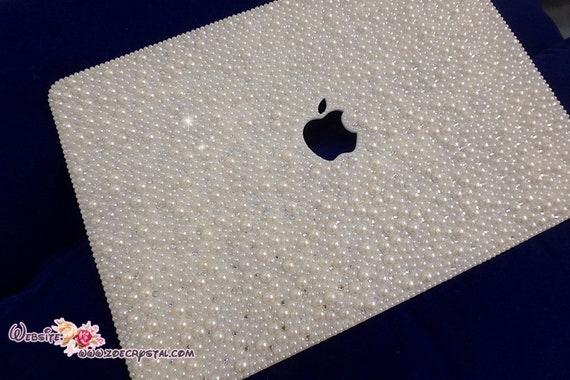 Bedazzled top laptop case