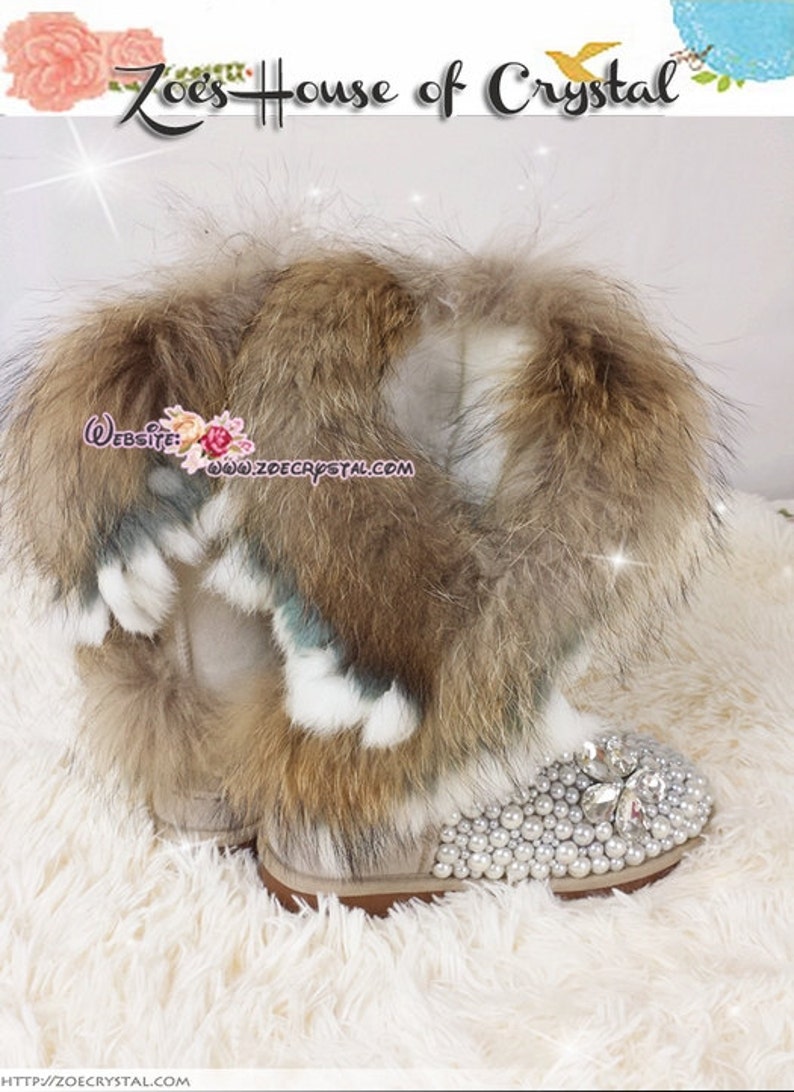 tan winter boots with fur