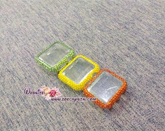 Apple Watch Bedazzled Bling Fall-Schutz-Abdeckung w Bunte Glitter Strass Shinny funkelnden leuchtenden Swarovski Kristall Strass