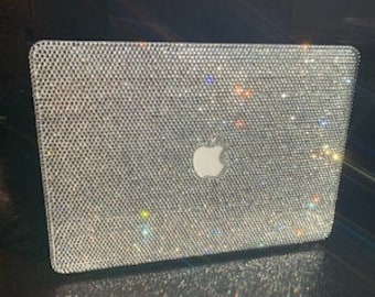 Bling and Stylish MACBOOK Pro / Air / Retina Crystal CASE Cover with Horizontal Pattern- size ss18