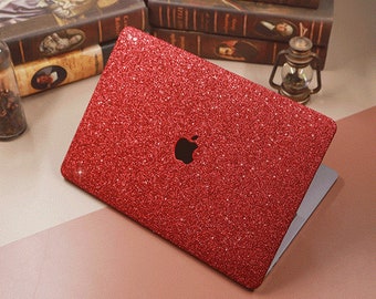 glitter macbook air case