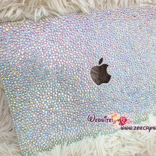 MACBOOK Case / Cover Bedazzled Bling in Sparkly Shinny Glitter Etsy