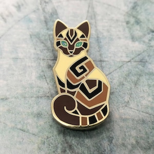 Cat Siamese Stained glass Brooch Cat lover gift Jewelry Gift for her Pet loss Cat brooch Birthday Glass art
