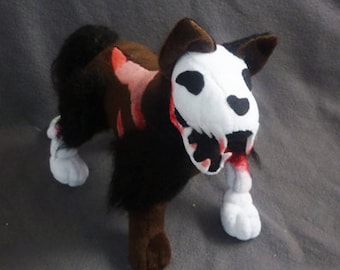 ALLEEN NAAIEN PATROON ~ Undead/zombie hond pluche