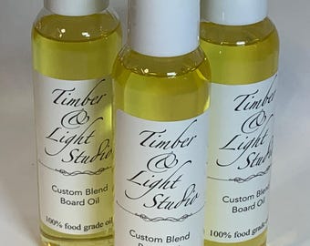 Custom Cutting Board Oil