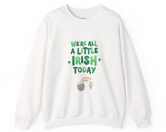 St Patrick's Day Sweatshirt | Irish Pride Shamrock Rundhalsausschnitt