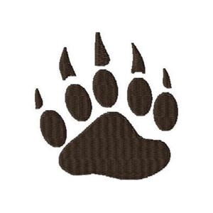 Paw Print Embroidery Design - Instant Download