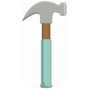 Hammer Embroidery Design - Instant Download