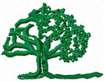 Tree Embroidery Design - Instant Download