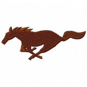 Rennend paard machineborduurontwerp - direct downloaden