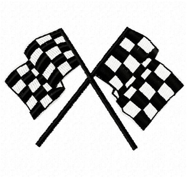 Racing Flags Embroidery Racing Flags Embroidery