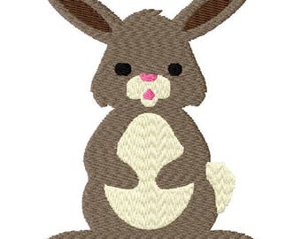 Bunny Embroidery Design - Instant Download