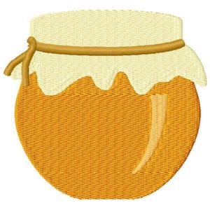 Honey Pot Machine Embroidery Design - Instant Download