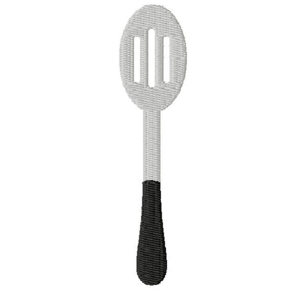 Large Spoon Embroidery Design Instant Download Etsy