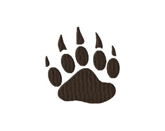 Paw Print Embroidery Design - Instant Download