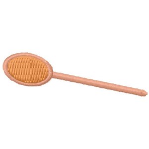 Small Wooden Spoon Machine Embroidery Design - Instant Download