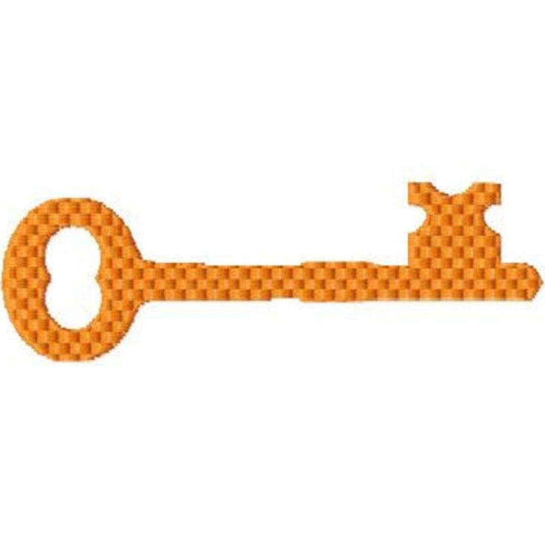 Key Embroidery Design - Instant Download - Etsy