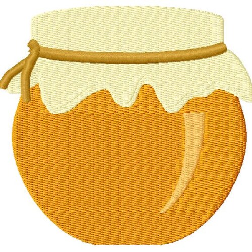 Winnie the Pooh Honey Pot Embroidery Machine Design Pes File Etsy