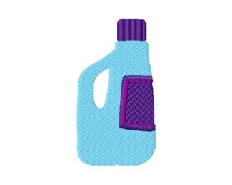 Laundry Detergent Embroidery Design - Instant Download