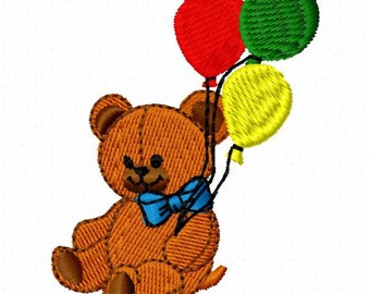 Bear Embroidery Design - Instant Download