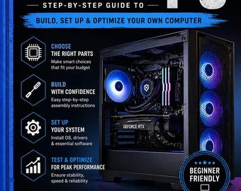 Beginner PC Building Guide | Step-by-Step Computer Assembly Workbook (Digital Download)