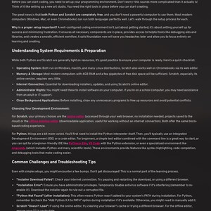 Coding for Beginners Guide – Fun Python & Scratch Projects (PDF Pattern) image 9