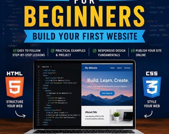 HTML e CSS para Iniciantes: Crie seu Primeiro Site (e-book em PDF)