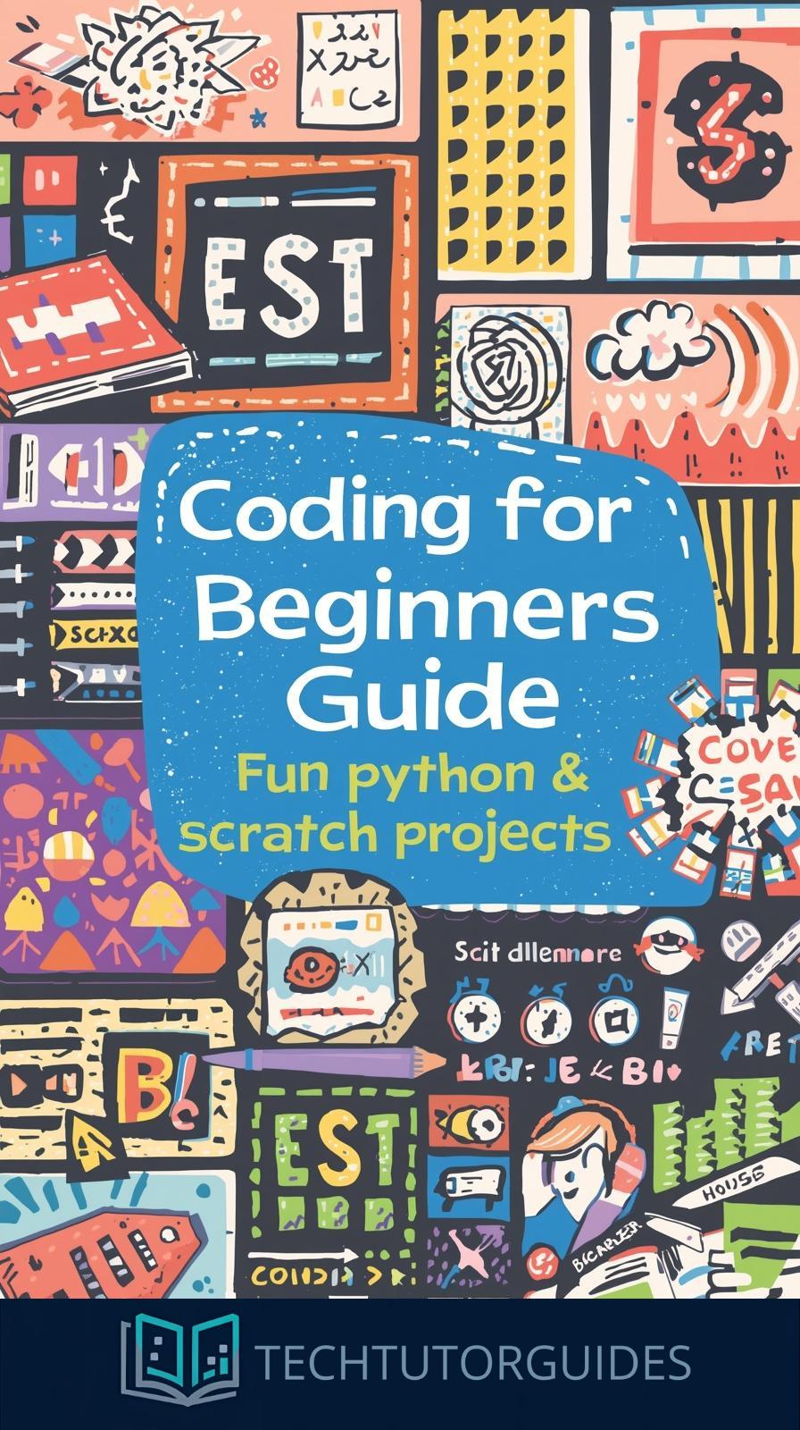 Coding for Beginners Guide – Fun Python & Scratch Projects (PDF Pattern ...