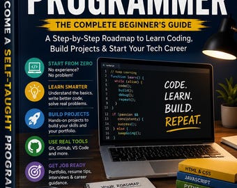 Guide du programmeur autodidacte | Feuille de route de codage pour débutants (téléchargement PDF)