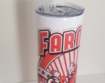 Farmall American Heritage Tractor 20 Oz Tumbler