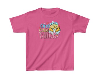 One Cute Chick Kids Heavy Cotton™ Tee