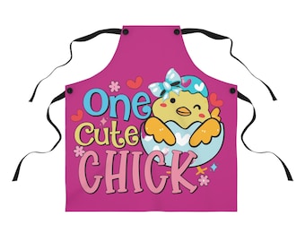 One cute chick Apron (AOP)