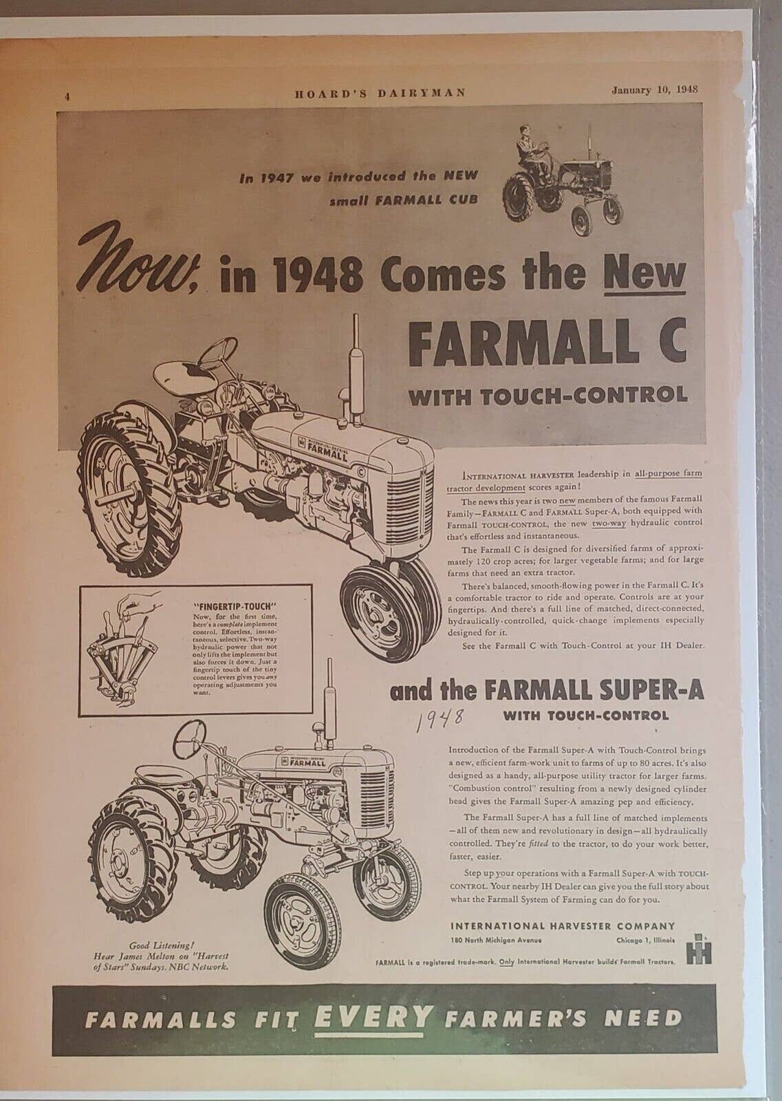 1948 farmall c