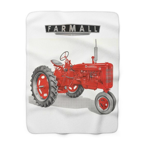 Farmall Blanket Etsy