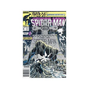 Spider-Man matt väggposter, serietidningskonsttryck, nörddekor, konstverk för hemmakontoret, unik present till superhjältefans